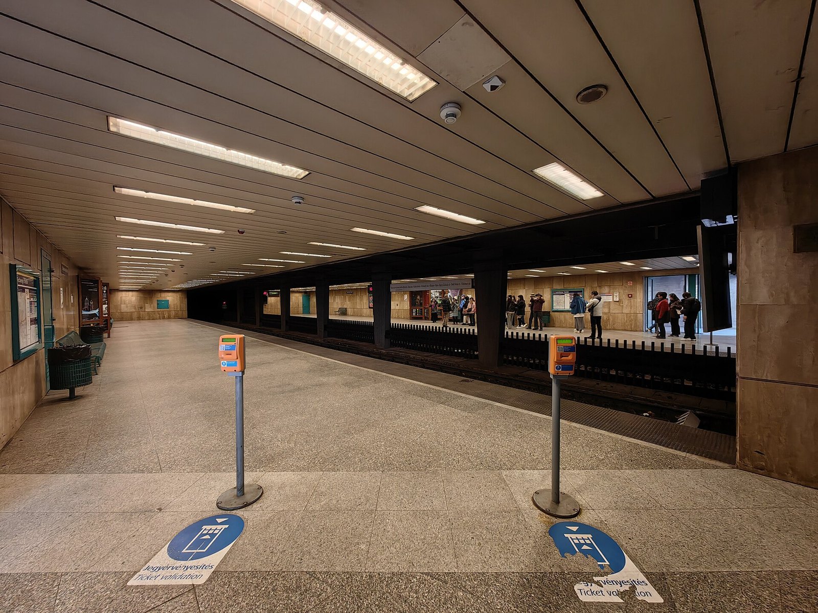 Budapest, M1 metró, Széchenyi fürdő, 4