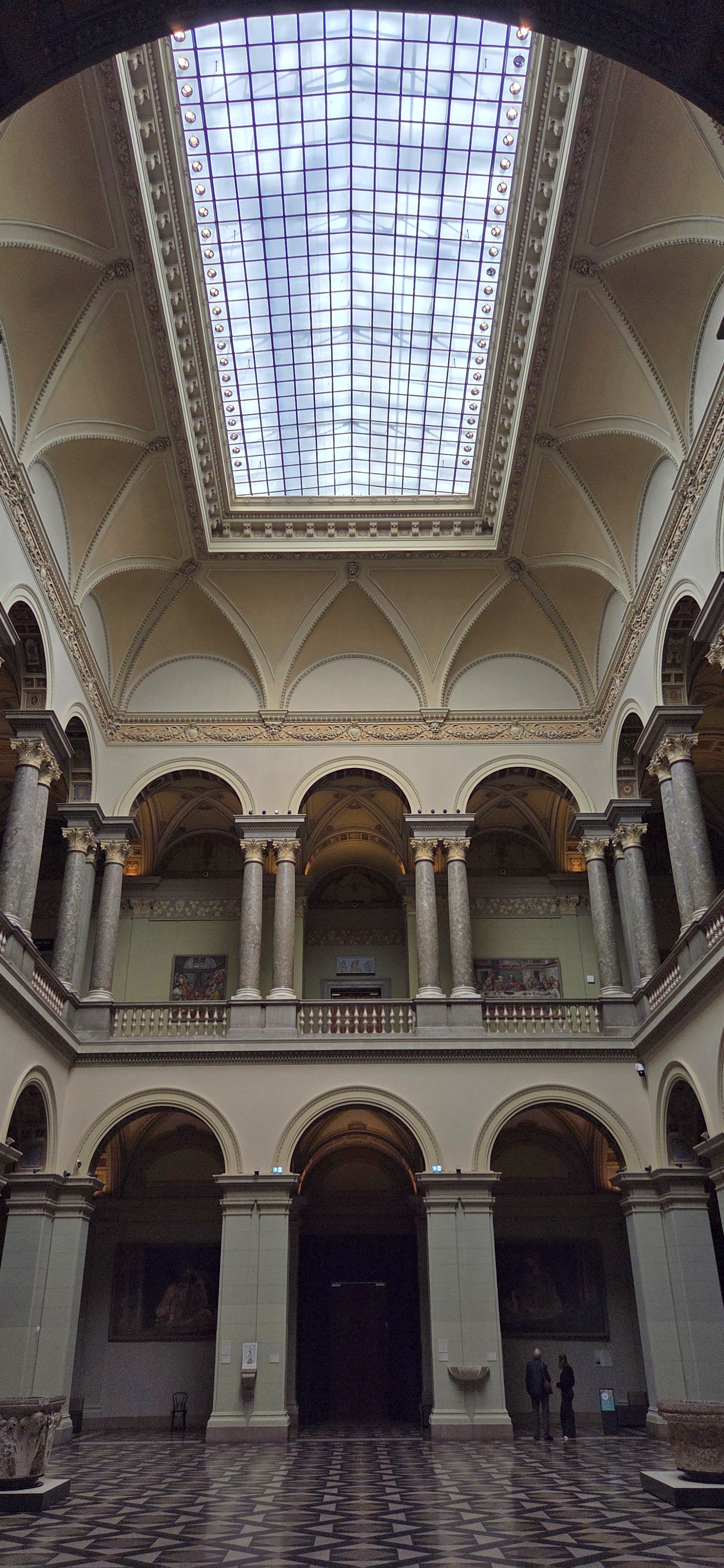Inside the Museum of Fine Arts, Budapest