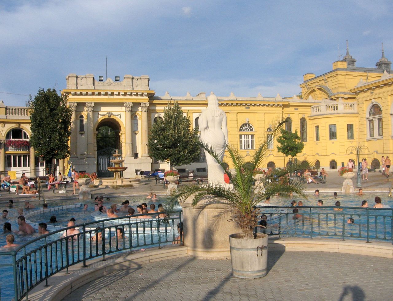 Széchenyi thermal bath, pool, Hungary