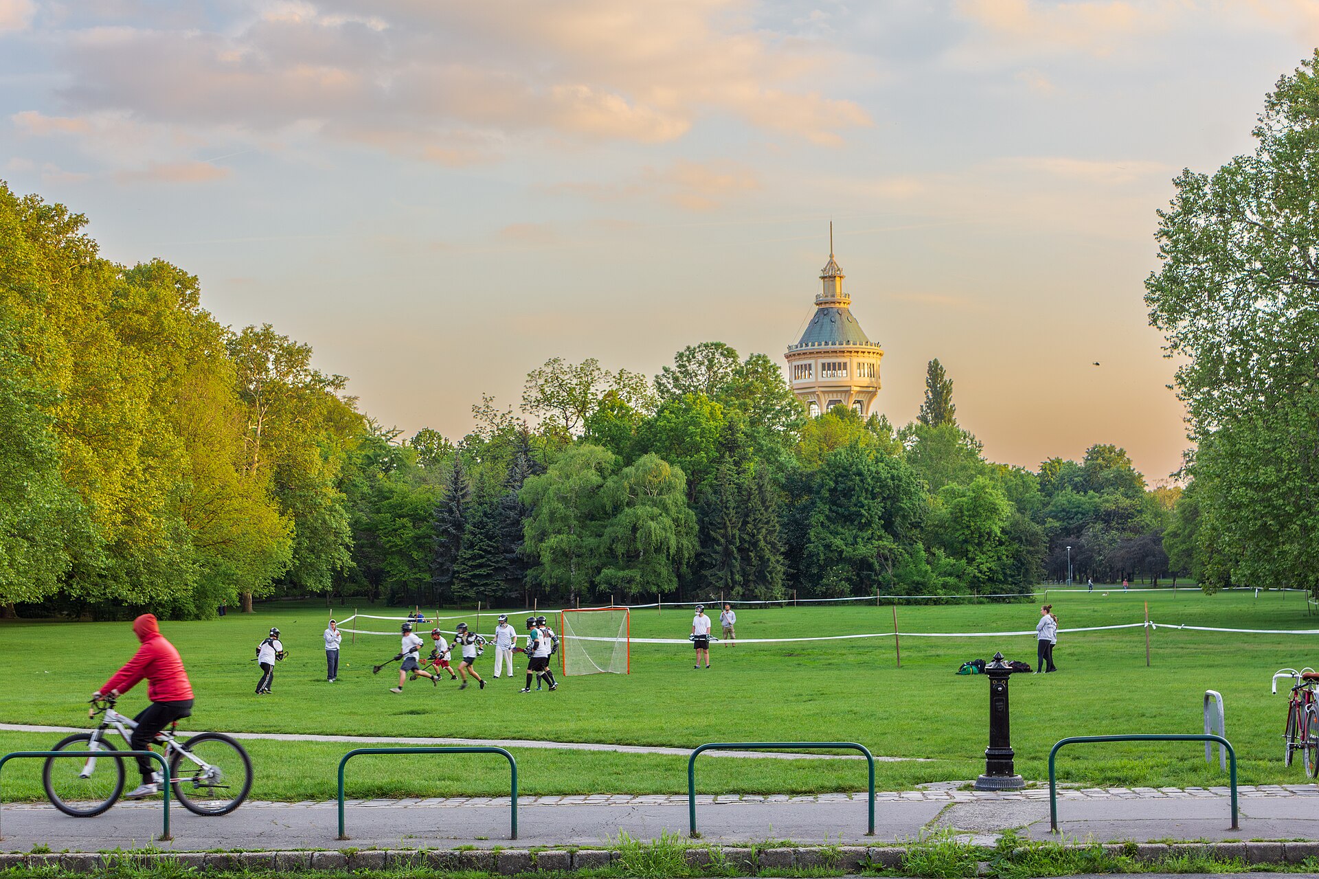 The park on Margaret Island