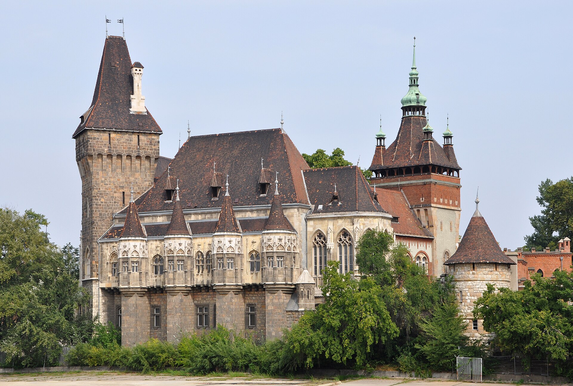 Vajdahunyad Castle in the City Park