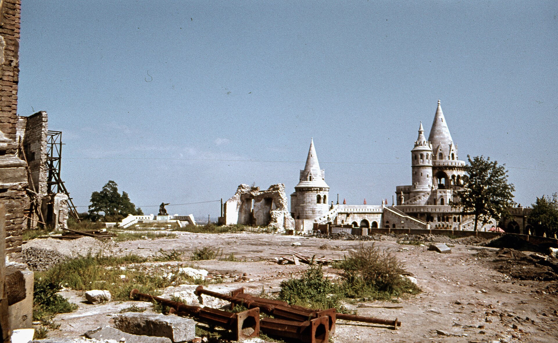 The turrets of the Fisherman's Bastion